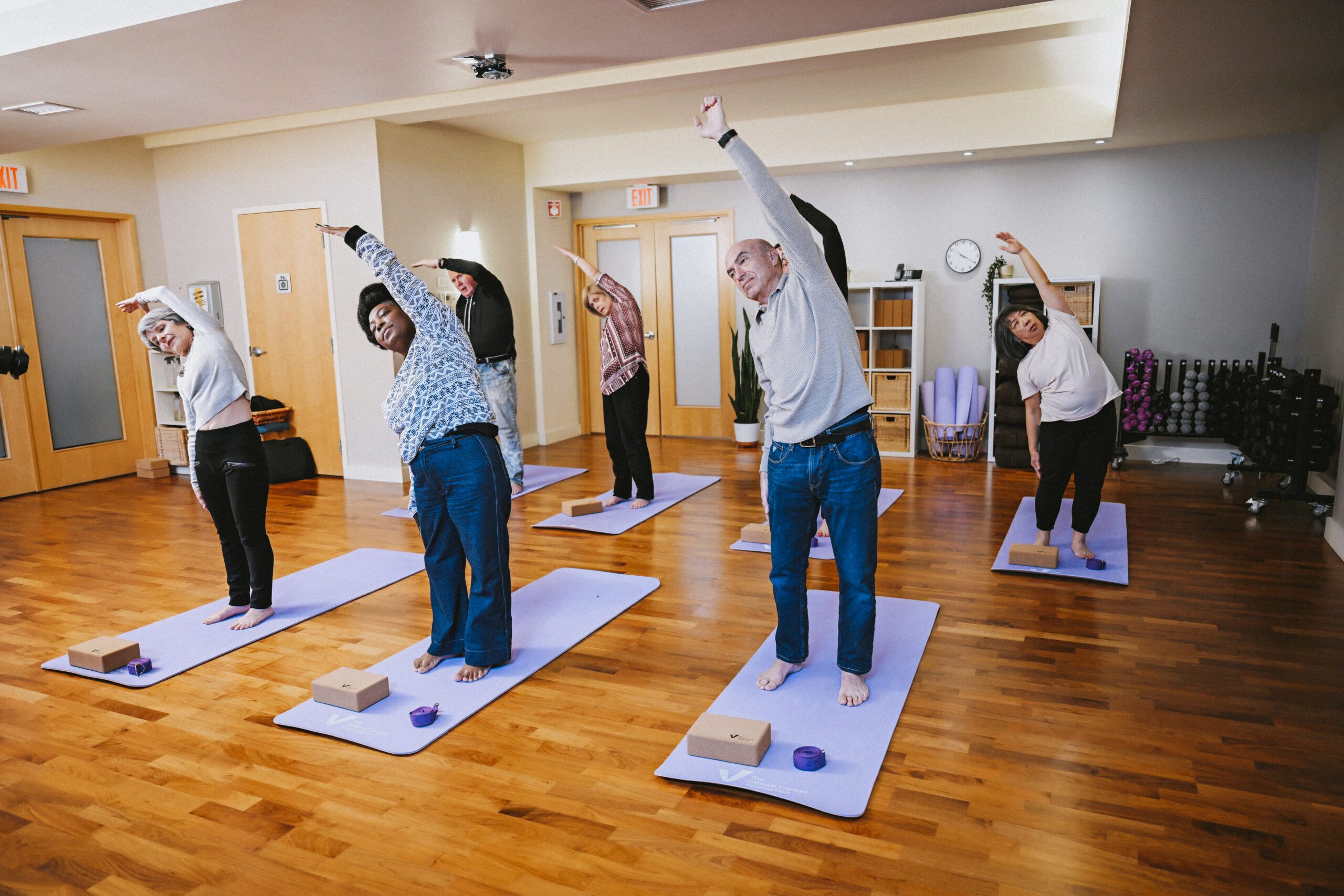 Community members at an Ottawa Cancer Foundation indoor event
