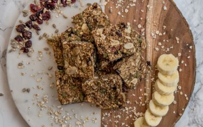 Banana Nut Granola Bars