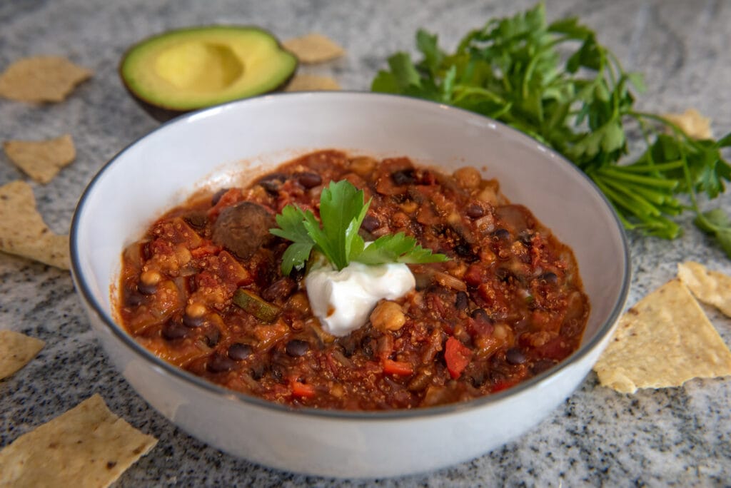 Vegetarian Quinoa Chili - ottawacancer.ca