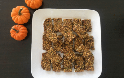Pumpkin Nut Granola Bars